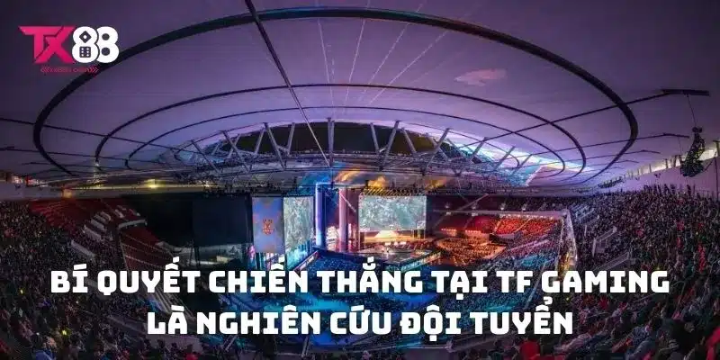 Bí quyết chiến thắng tại TF Gaming là nghiên cứu đội tuyển