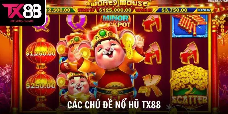 Khám phá các chủ đề Nổ Hũ TX88 hay nhất