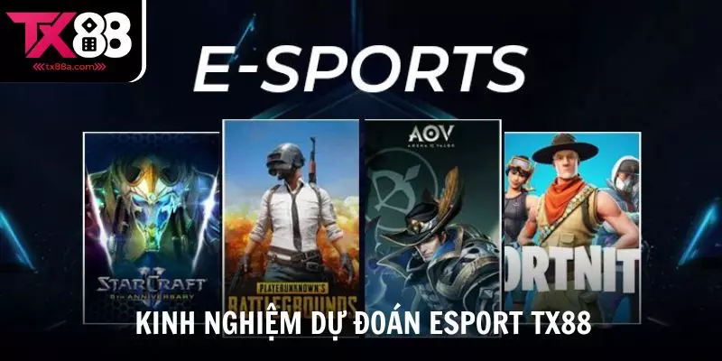 Một số kinh nghiệm chơi dự đoán Esport TX88
