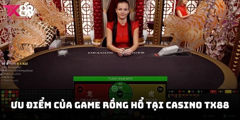 Ưu điểm dễ thấy cho thành viên khi trải nghiệm bộ môn Dragon Tiger